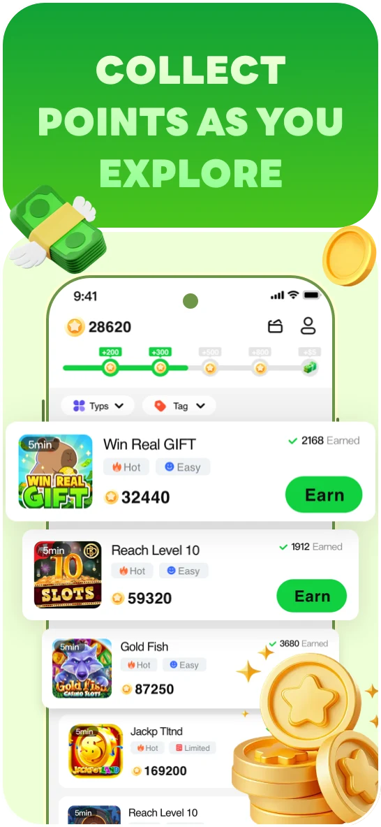 Tip Tip-Discover & Rewards screenshot